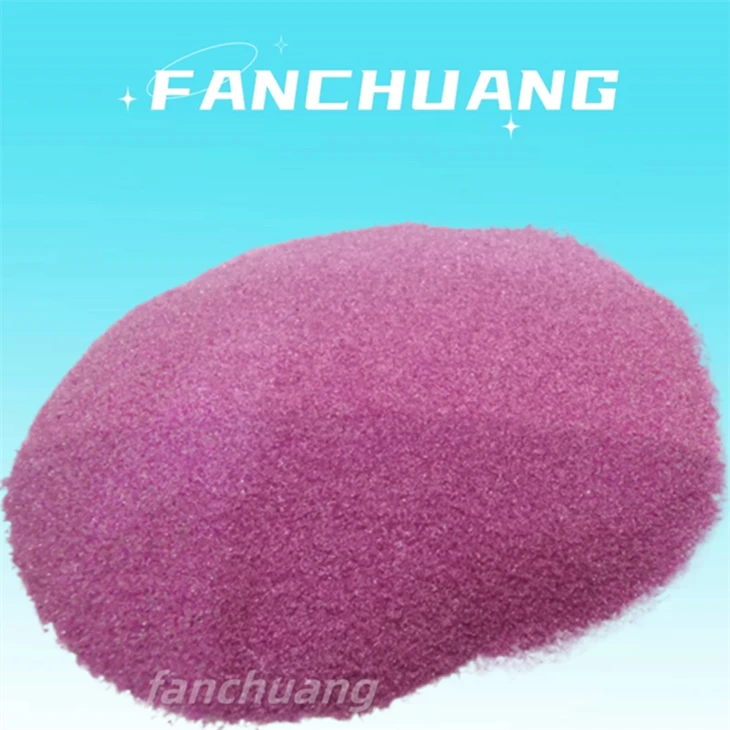 Abrasives Pink Aluminum Oxide Fused Alumina With Low/Medium/High Chromium