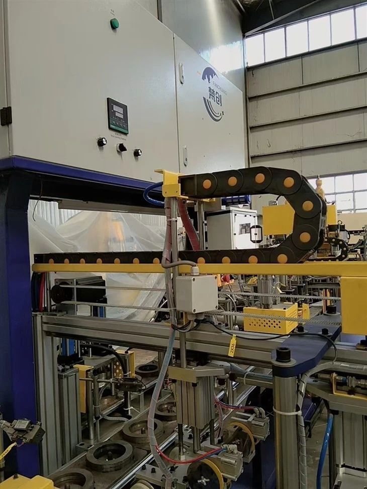 Auto Abrasive Cutting Wheel Forming Machine