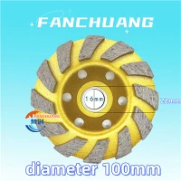 Diamond Cup Wheel 4"